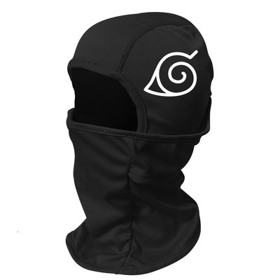 Anime Ski Mask Graphic Balaclava Full Face Cover Winter Sport Headwear Black