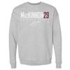 500 LEVEL Nathan MacKinnon Sweatshirt (Crew Sweatshirt, XX-Large, Heather Gray) - Nathan MacKinnon Colorado Elite WHT view 1