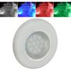 Wave One Marine FLUSH Mount 3" RGBW Internal Driver LED Courtesy Boat Light | RV Accent | Interior Exterior Deck Transom Cockpit T Top | Waterproof IP67 (White Bezel) view 1