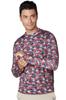 INGEAR Mens UPF 50+ Long Sleeve Sun Shirt  Quick-Dry UV Protection Rash Guard for Fishing, Hiking, Swimming & Outdoor Sports (Shark Camo Red, Medium) view 1