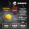 Hawki .50 Cal Training Rubber Balls for Paintball Guns 100 Pack (Yellow) view 3