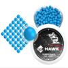 Hawki .43 Cal Training Rubber Balls for Paintball Guns 500 Pack (Blue) view 1