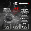 Hawki .43 Cal Training Rubber Balls for Paintball Guns 500 Pack (Black) view 3