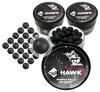 Hawki .43 Cal Training Rubber Balls for Paintball Guns 300 Pack (Black) view 1