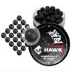 Hawki .50 Cal Training Rubber Balls for Paintball Guns 100 Pack (Black) view 1