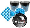 Hawki .50 Cal Training Rubber Balls for Paintball Guns 300 Pack (Blue) view 1