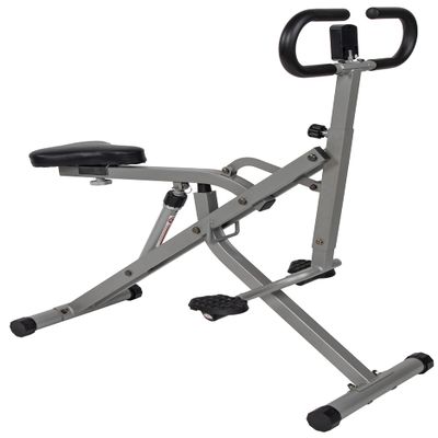 BalanceFrom Fitvids Rower-Ride Exercise Trainer for Total Body Workout  Sports Training  nan  Silver