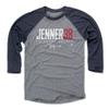 500 LEVEL Boone Jenner Tee Shirt (Baseball Tee, XXX-Large, Navy/Heather Gray) - Boone Jenner Columbus Elite WHT view 1