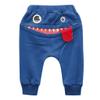 POLG Baby Girl Valentines Day Outfit Baby Children Kids Boys Girls Cartoon Shark Tongue Harem Pants Trousers Pants (Blue, 6-12 Months) view 3