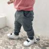 POLG Toddler Boys Girls Cartoon Monster Thick Pants Cute Shark Sweatpants Cotton Harem Trousers (Gray, 18-24 Months) view 2