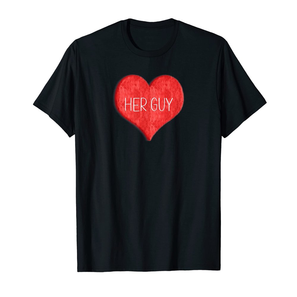 Couples Matching Valentines Pajamas Top Boyfriend Girlfriend T-Shirt