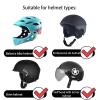 Cartoon Ski Helmet Cover,Ski Helmet Jacket,Hand-Sewn Wool & Exquisite Hand-Embroidery,The Ear Part is Full and Not Collapsed,for Almost All Helmets,Cartoon Universal Helmet Cover (E) view 3