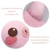 Cartoon Ski Helmet Cover,Ski Helmet Jacket,Hand-Sewn Wool & Exquisite Hand-Embroidery,The Ear Part is Full and Not Collapsed,for Almost All Helmets,Cartoon Universal Helmet Cover (E) view 4