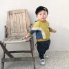 POLG Toddler Boys Girls Cartoon Monster Thick Pants Cute Shark Sweatpants Kids Baby Cotton Harem Trousers Spring Pants (Navy, 6-12 Months) view 3