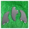 Lifyn2 Surfing Fins 3Pcs Fiberglass Carbon Surfboard Fin Surfboard Tail Rudder Thruster for Surfing Paddle Board Fins Replacement (Color : 3 Pieces) view 2