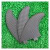 Lifyn2 Surfing Fins 3Pcs Fiberglass Carbon Surfboard Fin Surfboard Tail Rudder Thruster for Surfing Paddle Board Fins Replacement (Color : 3 Pieces) view 3