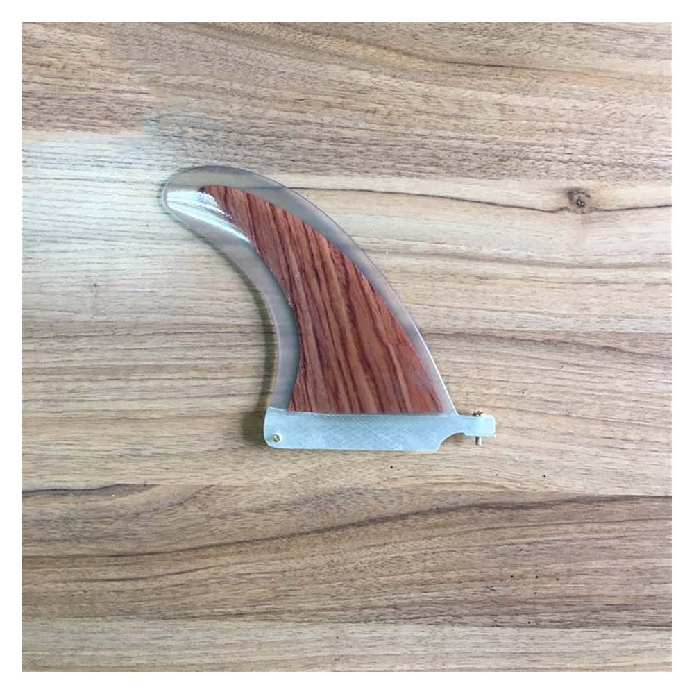 Lifyn2 Surfing Fins Surfboard Tail Fins SUP Stand Up Paddle Board Centre Fin for Padding and Surfboard (Color : Brown)