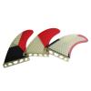 Lifyn2 Surfing Fins 3Pcs Surfboard Tail Rudder Surfboard Fins Surfing Accessories Fiberglass Honeycomb Replacement Fins (Color : Brown, Size : G5) view 2
