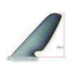 Lifyn2 Surfing Fins Surfboard Center Fin G10 Wingsurf Centre Longboard Fin Windsurf Paddle Board SUP Tail Rudder (Color : Gray) view 3