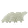 Lifyn2 Surfing Fins 3pcs Fiberglass Tail Fin Surfboard Accessories Surfing Tail Rudder Tail Fin Replacement (Color : White, Size : G5) view 1