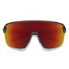 SMITH Bobcat Sunglasses  Shield Lens Performance Sports Sunglasses for Skiing, Biking, MTB, Mountaineering & More  For Men & Women  Black + Red ChromaPop Mirror Lens view 2