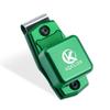 KONLLEN Chalk Holder Magnetic Clip Aluminum Alloy Chalk Tip Holder for Billiard Pool Snooker Billiard Accessories (Green) view 1