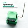 KONLLEN Chalk Holder Magnetic Clip Aluminum Alloy Chalk Tip Holder for Billiard Pool Snooker Billiard Accessories (Green) view 4