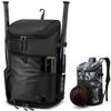 TUGUAN Baseball Backpack for Adults Sports Exercise Training Softball Bat Soccer Coach Basketball Multifunctional Equipment Backpack Bags Shoe Compartment with Hook for Helmet view 1