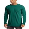 MAGCOMSEN Men's Athletic Long Sleeve Rashguard for Hiking & Climbing - Emerald Green view 1