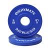EVERYMATE Change Weight Plates 5LB Fractional Plate Olympic Bumper Plates for Cross Training and Olympic Weightlifting, 5LB Set Weights Plates Set view 1