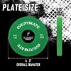 EVERYMATE Change Weight Plates 2.5LB Fractional Plate Olympic Bumper Plates for Cross Training and Olympic Weightlifting, 2.5LB Weights Plates Set view 3