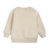 EISHOW Boys Girls Crewneck Sweatshirts Toddler Baby Sweatshirt Solid Cotton Soft Long Sleeve Active Pullover Blouse Tshirts (Apricot,6-9 Months,6 Months,9 Months) view 2