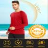 Fishing Shirts for Men Long Sleeve Hiking Quick Dry Rash Guard Sun UV Protection Summer Shirts view 2