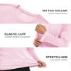 MAGCOMSEN Sun Shirts Men Long Sleeve Quick Dry Swim Fishing Summer Sun Protection UPF 50 UV Rash Guard Athletic Shirts Light Pink view 4