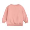 EISHOW Boys Girls Crewneck Sweatshirts Toddler Baby Sweatshirt Solid Cotton Soft Long Sleeve Active Pullover Blouse Tshirts (Pink,2-3 Years,2 Years,3 Years) view 2