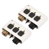 MECCANIXITY Golf Club Brush 3 in 1 Portable Retractable Dust Groove Cleaner, White Pack of 2 view 1