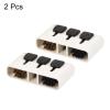 MECCANIXITY Golf Club Brush 3 in 1 Portable Retractable Dust Groove Cleaner, White Pack of 2 view 3