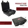 Sutekus Hard Gun Case Pistol Case Durable Handgun Case Lockable Pistol Carrying Cases Gun Accessories (Large) view 4