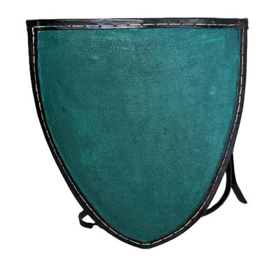 ARTIZANSTORE Medieval Heater Shield, Dropshield Shield, Medieval Shield, Pavise Shield, Viking Shield, Vikings HMB Shield, Bot IMCF, ACL Green Product Collectibles Fully Functional