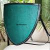 ARTIZANSTORE Medieval Heater Shield, Dropshield Shield, Medieval Shield, Pavise Shield, Viking Shield, Vikings HMB Shield, Bot IMCF, ACL Green Product Collectibles Fully Functional view 4