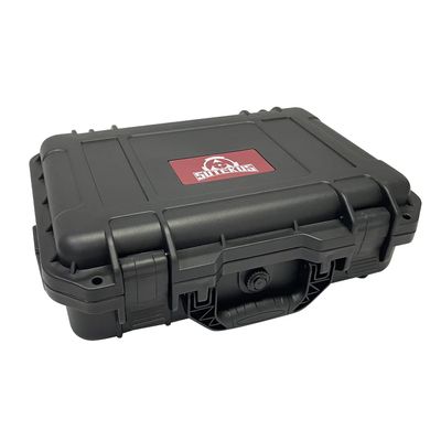 Sutekus Tactical Hard Gun Case Durable Handgun Case Lockable Pistol Carrying Cases Protective Hardcase Gun Accessories (Medium)