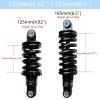 LvTu Rear Shock Absorber Coil Spring 125mm(4.9") 2000Lbs / 165mm(6.5") 350Lbs Mountain Bike Wheel Chair Shock Absorber Suspension Black (Size : 125mm/2000Lbs) view 3