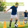 Soccer Football Shin Guards with Ankle Protection, Super Protective Flexible Low-Profile Adult,Youth, Junior view 2