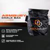 ARMBURY Rock Climbing Chalk Bag - Swift Bouldering Chalk Bag for Rock Climbing and Weight Lifting | Durable | Adjustable | Lightweight | Multifunctional Climbing Chalk Bag (Black) view 2