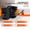 ARMBURY Rock Climbing Chalk Bag - Swift Bouldering Chalk Bag for Rock Climbing and Weight Lifting | Durable | Adjustable | Lightweight | Multifunctional Climbing Chalk Bag (Black) view 4