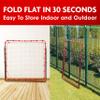 Soccer Rebounder, Kickback Rebound Net - Football Training Gifts, Aids & Equipment for Kids, Teens & All Ages, Perfect Storage view 4