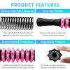 Monfasye Muscle Roller Stick, Yoga Massage Roller Bar Fitness Beauty Tool for Athletes Relief Leg Back Pain (Pink) view 3