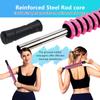 Monfasye Muscle Roller Stick, Yoga Massage Roller Bar Fitness Beauty Tool for Athletes Relief Leg Back Pain (Pink) view 4