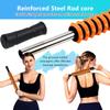 Monfasye Muscle Roller Stick, Yoga Massage Roller Bar Fitness Beauty Tool for Athletes Relief Leg Back Pain (Orange) view 4