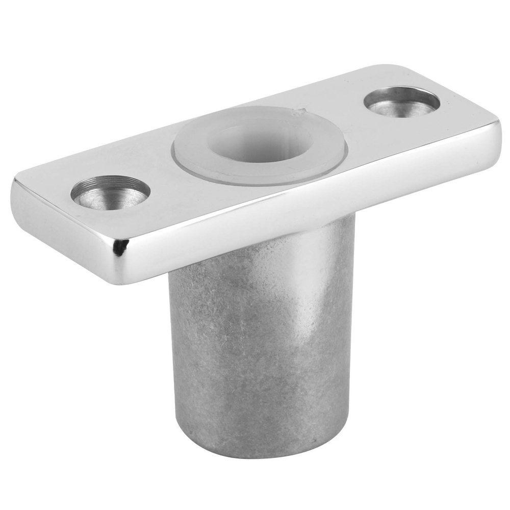 316 Stainless Steel Top Mount Oar Lock Socket Holder TShaped Bracket for Marine Yacht